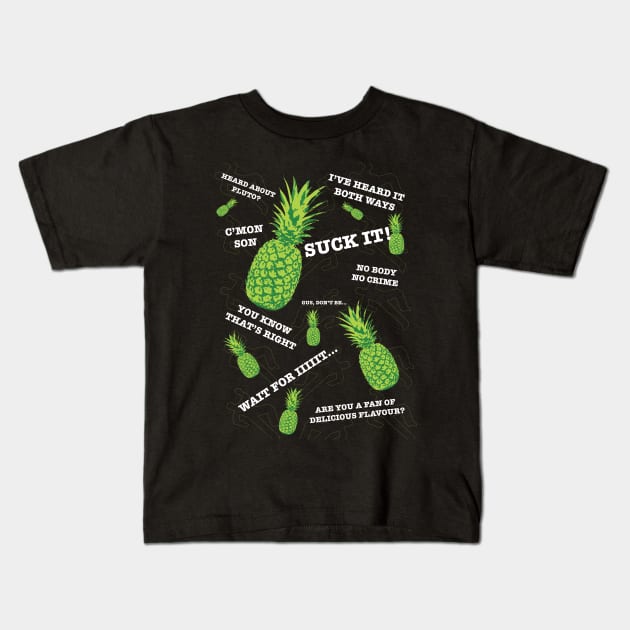 Psych Crime Scene Kids T-Shirt by MasondeDesigns